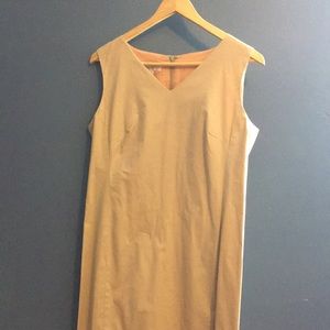 Size 8 Jones &CO khaki stretch dress